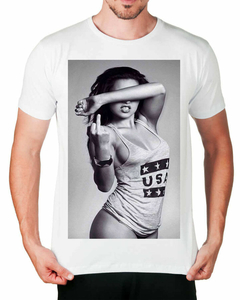 Camiseta Feito na América na internet