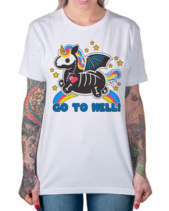 Camiseta Vai pro Inferno com Amor na internet