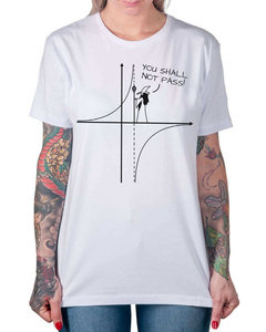 Camiseta You Shall Not Pass na internet