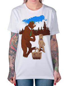 Camiseta Ursos no Piquenique na internet