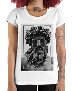 Camiseta Feminina Zeus Censurado