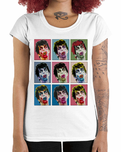 Camiseta Feminina Cultura POP Zumbi