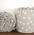 Chichonera Gris claro Estrellas Blancas - comprar online