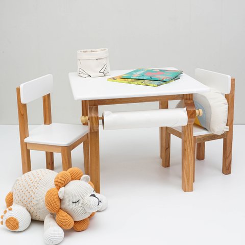 Mesa/silla Montessori, Mesa para niños, Silla para niños, Mesa/silla  multifuncional, Muebles Montessori, sillas para cachorros para niños  pequeños, silla para niños pequeños -  México