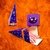 10un Caixa Pirâmide Halloween Chapéu de Bruxa - Cod 3831 - Ideia Embalagens   10 unidades de caixa em formato de pirâmide roxa, parecida com chapéu de bruxa, com desenhos de halloween. perfeito para pequenas lembrancinhas e para incrementar a sua decoraçã