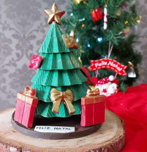 Molde Para Árvore De Natal De Chocolate 3D Cod 859 - Porto Formas