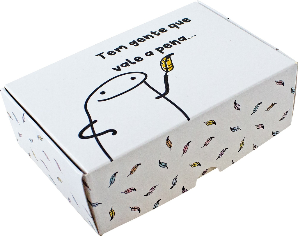 Caixa para Bolo Bentô Cake Flork Meme - 8 Unidades 