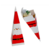 10un Caixa Cone de Natal Noel 3868 19,5 x 6,7- Ideia