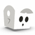 10un Cestinha Fantasminha Halloween - Cod 3822 - Ideia Embalagens