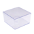 Imagem do Caixa Box Quadrada Cristal 1500ml Especial Sobremesa de Natal - 15x15cm BLUE STAR