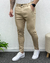 Calça Alfaiataria Slim Fit Bege