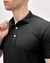 Camisa Slim Gola Polo Preta - comprar online