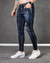 Calça Skinny Jeans Destroyed Escura Holding Power©️ - loja online