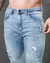 Calça Skinny Jeans clara Destroyed T400®️ - comprar online