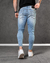 Calça Skinny Jeans clara Destroyed T400®️ - comprar online