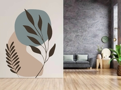 Adesivo Decorativo Parede Floral Minimalismo Boho B15