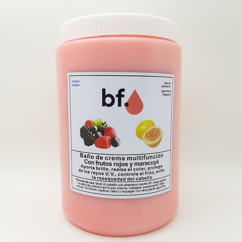 Baño de crema BF multifunción con frutos rojos y maracuyá