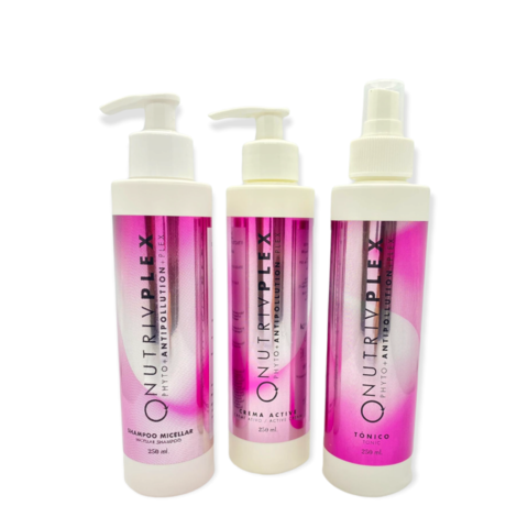 Shampoo Micellar + Crema Active Nutriv Plex 250ml + Tonico 250ml