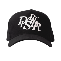 Boné da marca de skate Disorder estruturado 5-panel snapback (ajustável). Possuí silk frontal emborrachado com gráfico "DISORDER".