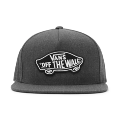 Boné Vans Classic Patch Snapback. Confeccionado em 80% acrílico e 20% lã. Aba reta. Tamanho único. Patch bordado na frente. Ajustável no snapback.