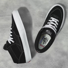 Tênis Vans Skate Half Cab Black White - comprar online