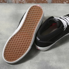 Tênis Vans Skate Half Cab Black White na internet