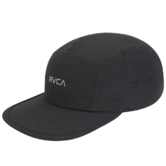 Boné RVCA Five Panel Small Preto. Confeccionado em 100% poliamida. Tamanho único. Ajustável no strapback. Boné 5 panel.