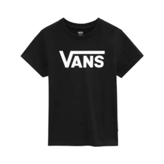 Camiseta Vans Classic Black Flying V Crew - Ratus Skate Shop