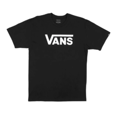 Camiseta Vans Classic Black White - Ratus Skate Shop