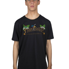 Camiseta Thrasher Tiki  Confeccionada em 100% Algodão; Possuí gola careca; Estampa em silk.