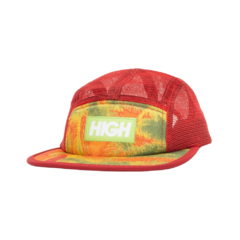 Boné da marca High Company do drop 2.1 de 2023. Estampado "Paradise" na aba e no painél frontal. Produzido em 100% poliéster. Tamanho único (fechamento regulável no strapback). Produzido no Brasil.