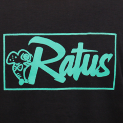 Camiseta Ratus Box Logo Black Green na internet