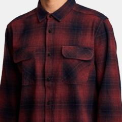 Camisa RVCA M/L Vesuvio Flannel - comprar online