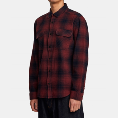 Camisa RVCA M/L Vesuvio Flannel na internet