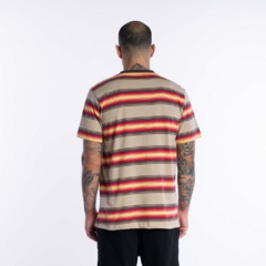 Camiseta RVCA Polanco Stripe Bege na internet