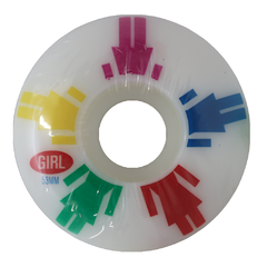 Roda Girl Logo Colors 53mm