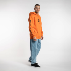 Moletom DC SHOECOUSA Sleeve Laranja - comprar online