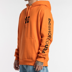 Moletom DC SHOECOUSA Sleeve Laranja na internet