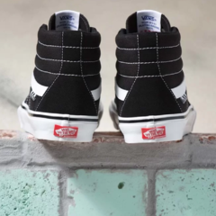 Tênis Vans Skate Sk8-Hi Black White - Ratus Skate Shop