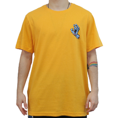 Camiseta Santa Cruz Arch Check Hand Yellow - comprar online