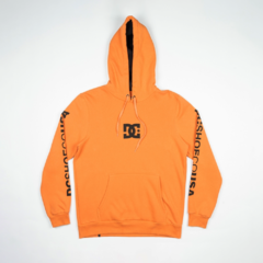 Moletom DC SHOECOUSA Sleeve Laranja - loja online