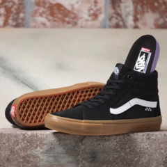 Tênis Vans Skate Sk8-Hi Black Gum - comprar online