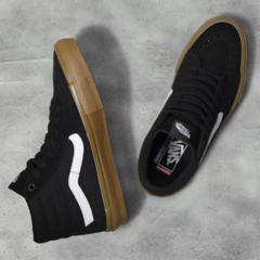 Tênis Vans Skate Sk8-Hi Black Gum na internet