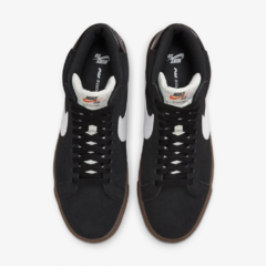 Tênis Nike SB Blazer Mid Pro GT Black/White - Ratus Skate Shop