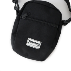 Shoulder Bag Thrasher Logo Woven Label Black - comprar online