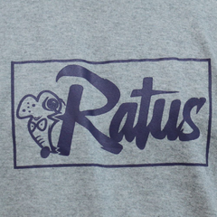 Camiseta Ratus Box Logo Grey Purple na internet