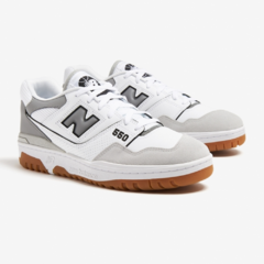 Tênis New Balance 550 White/Grey - Ratus Skate Shop