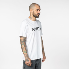 Camiseta RVCA Big Logo White na internet