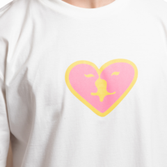 Camiseta Privê Central Heart Off White na internet