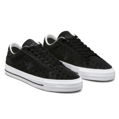 Tênis Converse One Star Pro Black Suede White - comprar online